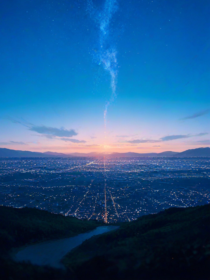 Light mobile wallpaper